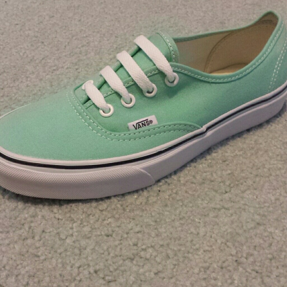 Beach Glass/White Vans